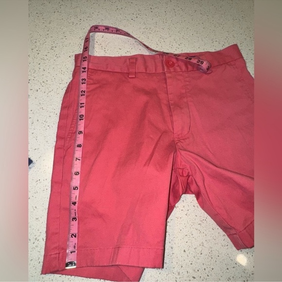 Vineyard Vines Men's 28W Light Red Flat Front 7’ Breaker Shorts - Picture 8 of 8